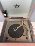 Motorola Hi Fi Stereophonic Record Player Portable Suitcase SP-26-P For Parts. Fixed Price $125.00.
