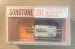 Nos Sonotone 20T Stereo Crystal Replacement Cartridge. Fixed Price $35.00.