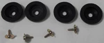 Original Oem Rubber Leveling Feet For Mitsubishi M-L3320 Turntable Set Of (4). Fixed Price $17.95.