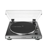 Audio-technica AT-LP60X Gunmetal Fully Automatic Belt-drive Stereo Turntable. Fixed Price $189.00.