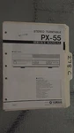 Yamaha PX-55 Service Manual Original Repair Book Stereo Turntable Record Player. Fixed Price $19.98.