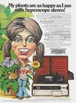 1974 Superscope Stereo Music System Turntable Receiver Marantz Vintage Print Ad. Fixed Price $9.87.