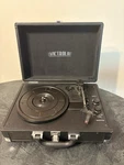 Victrola Black Automatic Portable Record Player Used, Very Good Condition. Fixed Price $56.00.