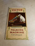 Antique Victor Victrola Catalog Horn Machines Including Z Beautiful Front & Back. Fixed Price $250.00.