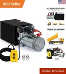 4 Quart 12V Electric Hydraulic Pump Dual Action Power-up For Dump Truck. Fixed Price $349.99.