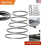 5 Pcs Turntable Belts - Perfect For Technics & Pioneer Models. Fixed Price $15.99.