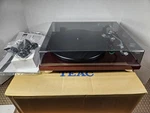 Teac TN-400S Belt-driven Turntable With S-shaped Tonearm Cherry Wood See Pics. Fixed Price $299.99.