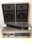 Panasonic SG-V400 Stereo Cassette Turntable Am/fm Vintage Music System Tested. Fixed Price $250.00.