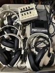 Common Core Califone 2924AV-P Headphones W/jackbox 1218AV-PY W/case. Fixed Price $42.99.