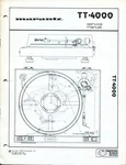 Vintage Marantz Model TT-4000 Turntable Service Manual. Fixed Price $15.75.