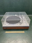 Garrard GT-25 Belt Turntable With Stylus Working Dusk Cover Damage. Fixed Price $125.00.