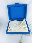 Dejay Turntable Sp 20 Blue White Portable Record Player - Vintage. Fixed Price $26.88.