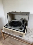 Vintage 1960S Rca Victor Portable Record Player Victrola Model VFP11 Powers On. Fixed Price $49.95.