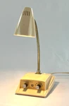 Vintage 60S Imar Flex Japan Gooseneck Desk Lamp Truetone Solid State Radio. Fixed Price $49.99.