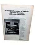 1972 Sony HP-210A Turntable Stereo Quadraphonic 4-CHANNEL. Fixed Price $7.95.