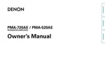 Denon PMA-720AE Receiver Amplifier Owners Manual. Fixed Price $22.24.