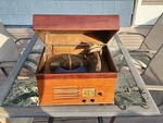 John Meck PX-5C5-EW19 Phono Turntable Trailblazer Tube Radio Vtg Antique Works. Fixed Price $300.00.