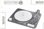 1955 Elac XA-100 Turntable Record Changer Photofact Manual Schematic Miracord. Fixed Price $11.04.