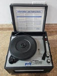 Vintage Hamilton Electronic Corp Model #910 Portable Record Player Works. Fixed Price $74.99.