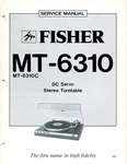 Vintage Fisher Service Manual Dc Servo Stereo Turntable MT-6310/ MT-6310C. Fixed Price $15.00.