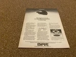 HIFIB2 Advert 11X8 Empire Edr 9 Phono Cartridge. Fixed Price $12.09.