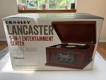 Crosley CR42D-PA Bluetooth Turntable Radio Cd Cassette Player Brown. Fixed Price $74.95.