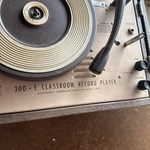 Vintage Audiotronics 300 Classroom Record Player 4-SPEED TURNTABLE1960'S Works. Fixed Price $35.00.
