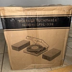 New LP&NO.1 Vintage Turntable Model LPSC-008. Fixed Price $124.99.