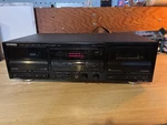 Kenwood KX-W4030 Double Cassette Deck New Belts Working. Fixed Price $41.00.