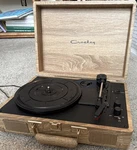 Crosley Cruiser Record Player Beige Belt Drive Stereo Rca Outputs. Fixed Price $16.01.