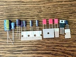 Pioneer Speed Repair Kit Capacitors Turntable Recap Set PL-518X (12 Parts. Fixed Price $15.00.