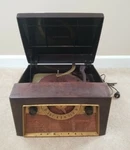 Vintage 1950S Admiral Model 5D32D Radio Phonograph Record Player Bakelite Rare. Fixed Price $150.00.