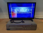 Magnavox MWD2206 Vcr/dvd Combo Player Vhs Recorder With Cables Tested Works Good. Fixed Price $80.00.