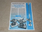 Thorens Turntable Ad, 1975, TD-166C, TD-160C, TD-145C, TD-126C, Pg. Fixed Price $9.99.
