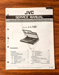 Jvc L-L10B Record Player / Turntable Service Manual *original* #1. Fixed Price $19.97.