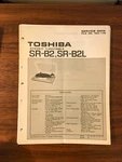 Toshiba SR-B2L Record Player / Turntable Service Manual *original*. Fixed Price $19.97.