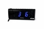 Electrohome EAAC601 Digital Clock Radio Black Am/fm Dual Alarm Lcd Display. Fixed Price $12.00.