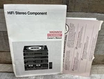 Magnavox EC9380BK01 Hifi Stereo Component Owners Manual Only. Fixed Price $12.99.