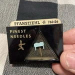 Pfanstiehl Needle 760-D6 (shure N71, N72, N75-6 Genuine Shure). Fixed Price $55.00.