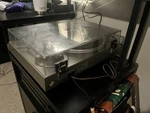 Teac PX-500 Quartz Lock Direct Drive Turntable Record Player With Dust Cover. Fixed Price $250.00.
