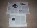 Bang & Olufsen 8002 Turntable Review, Pgs, 1983, Specs And Commentary. Fixed Price $9.99.