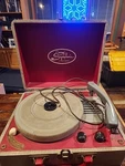 Symphonic 813 Phonograph. Spins.. Fixed Price $45.00.