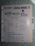 Sharp SG-181 SC-180 Mk Ii Service Manual Original Repair Book Stereo Turntable. Fixed Price $27.50.