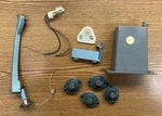 Vintage Series Califone Record Player Parts - Arm Rest, Light Bulb, Cup Etc. Fixed Price $17.97.