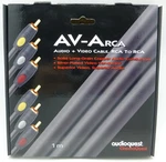 Audioquest Av-a Rca + Video Cable 1 Meter 3 To. Fixed Price $29.99.