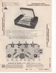 1963 Westinghouse H-81ACS1 H-81ACS2 Phono Amplifier Service Manual Photofact. Fixed Price $8.99.