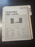 Toshiba SMC-4450 Service Manual Original Repair Book Stereo Music Center. Fixed Price $49.99.