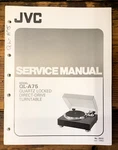 Jvc QL-A75 Record Player / Turntable Service Manual *original*. Fixed Price $49.97.