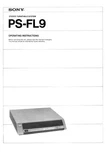 Sony PS-FL9 Turntable Owners Manual. Fixed Price $22.24.