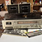 Vintage Realistic Clarinette 105 Am/fm Stereo Cassette Music System Turntable. Fixed Price $100.00.